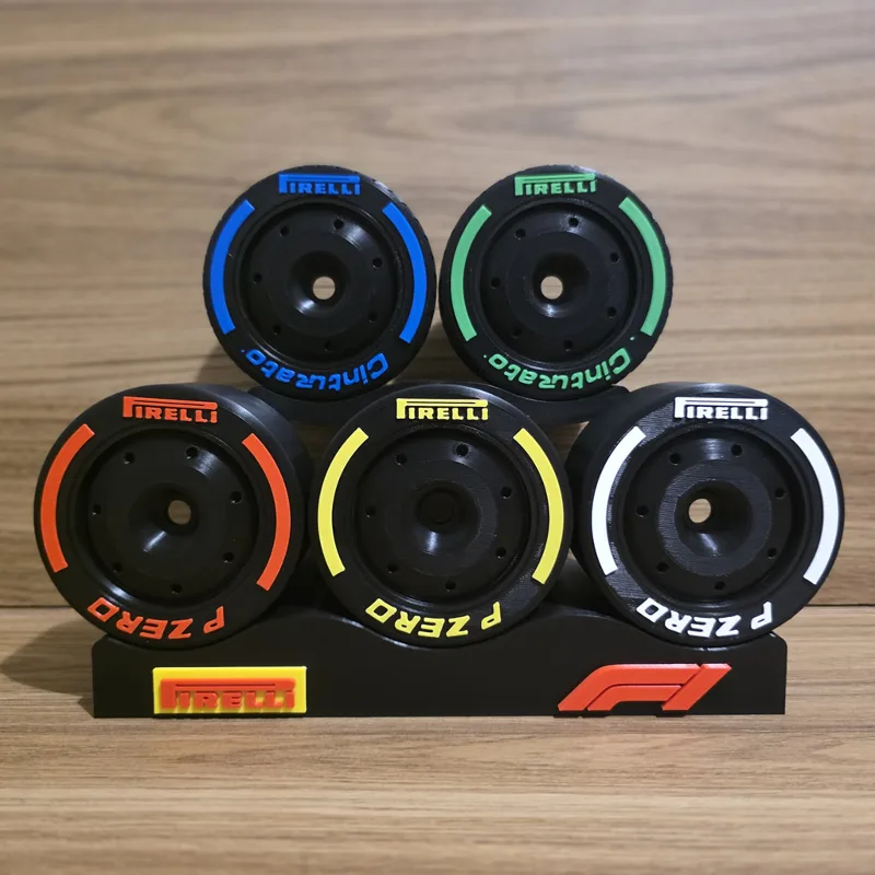 Kit 5 Pneus Pirelli F1 – Edição Decorativa de Colecionador (Modelo 2026)
