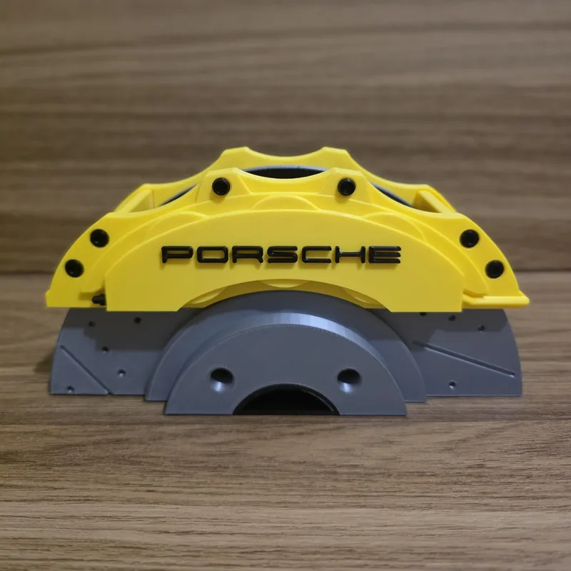 Porta-Canetas Pinça de Freio Porsche – Organizador de Mesa Decorativo